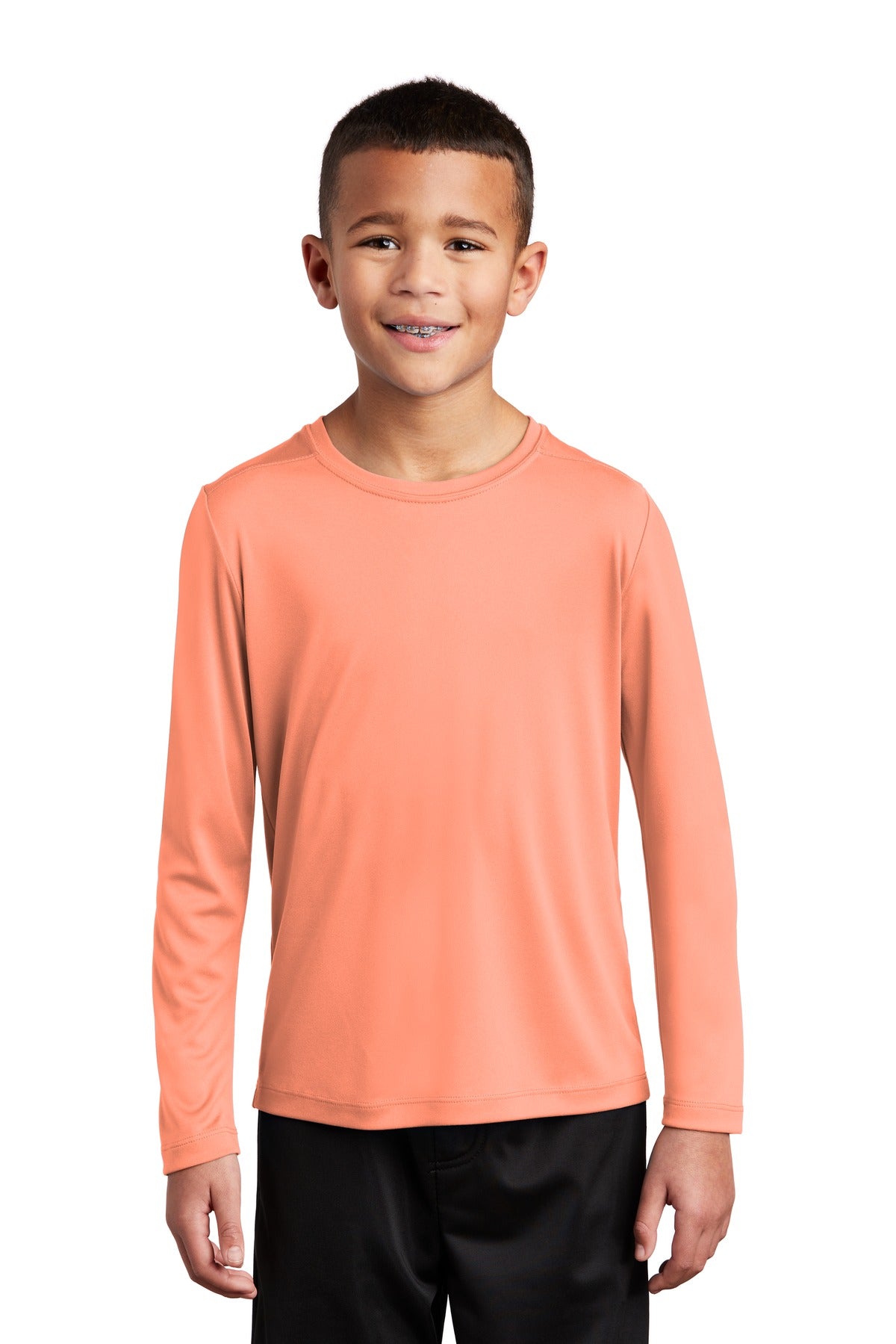 Sport-Tek Youth Posi-UV Pro Long Sleeve Tee. YST420LS