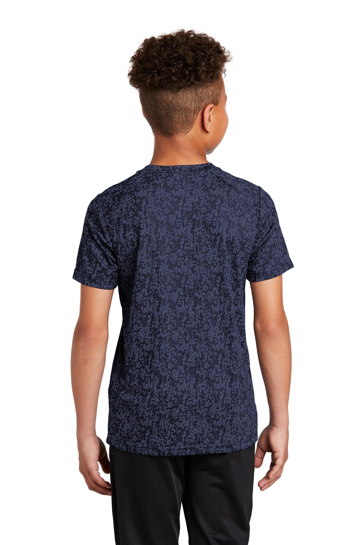 Sport-Tek Youth Digi Camo Tee. YST460