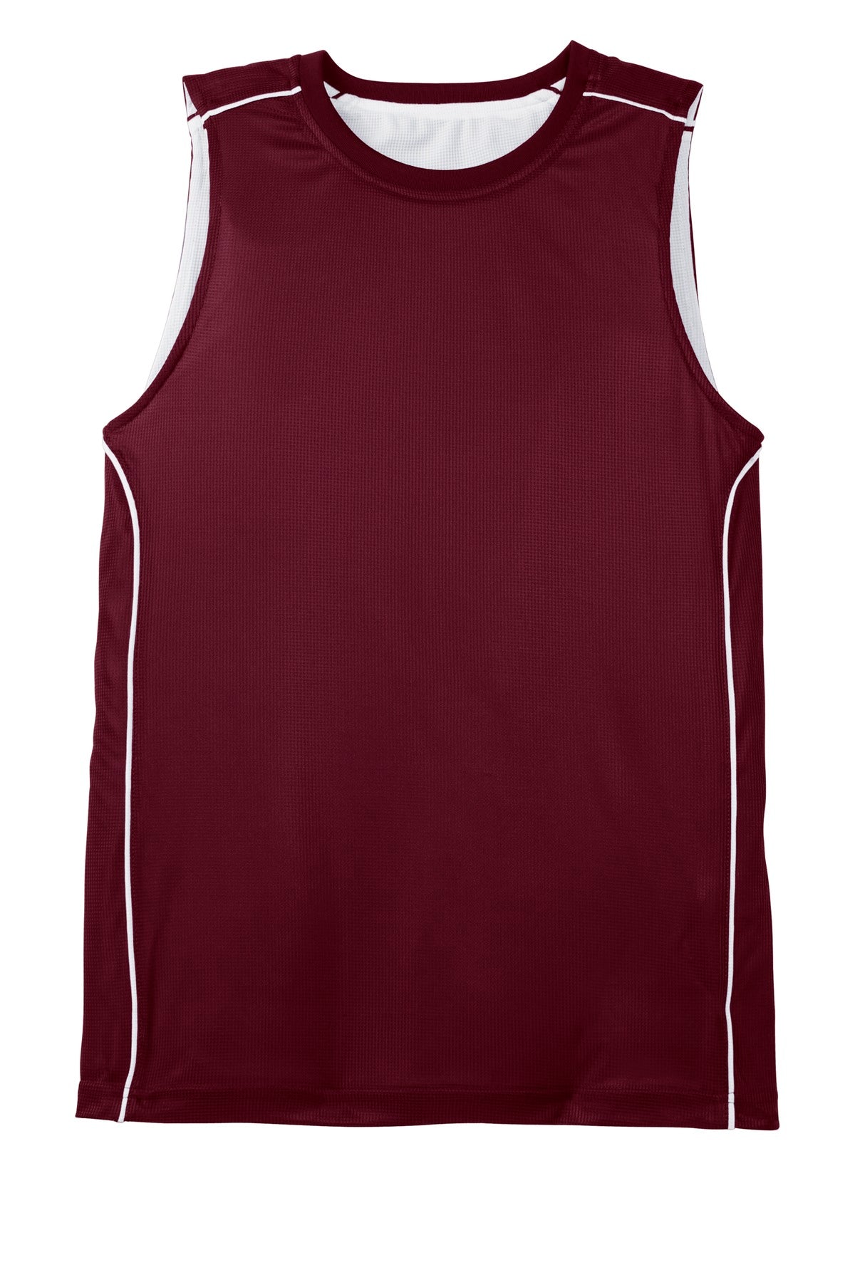 Sport-Tek Youth PosiCharge Mesh Reversible Sleeveless Tee. YT555