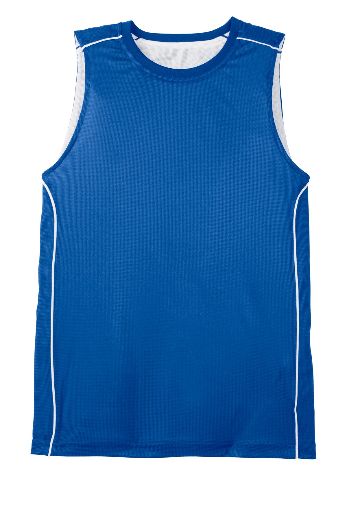 Sport-Tek Youth PosiCharge Mesh Reversible Sleeveless Tee. YT555