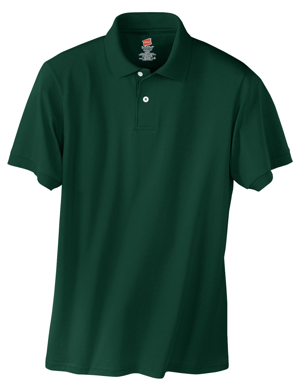 Hanes EcoSmart - 5.2-Ounce Jersey Knit Sport Shirt. 054X