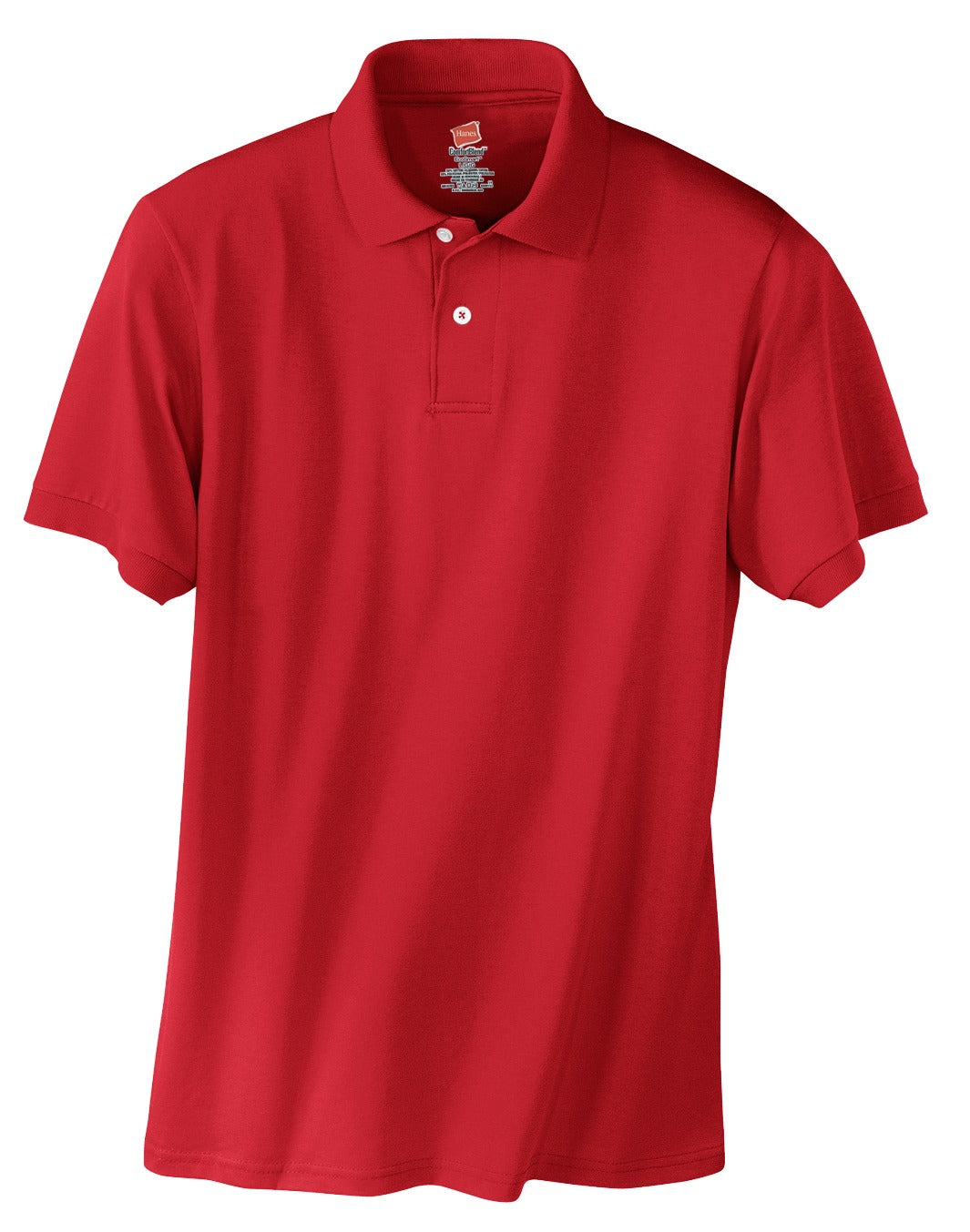 Hanes EcoSmart - 5.2-Ounce Jersey Knit Sport Shirt. 054X