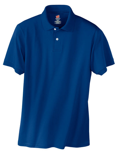 Hanes EcoSmart - 5.2-Ounce Jersey Knit Sport Shirt. 054X