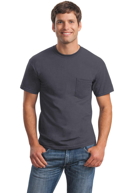 Gildan - Ultra Cotton 100% US Cotton T-Shirt with Pocket. 2300