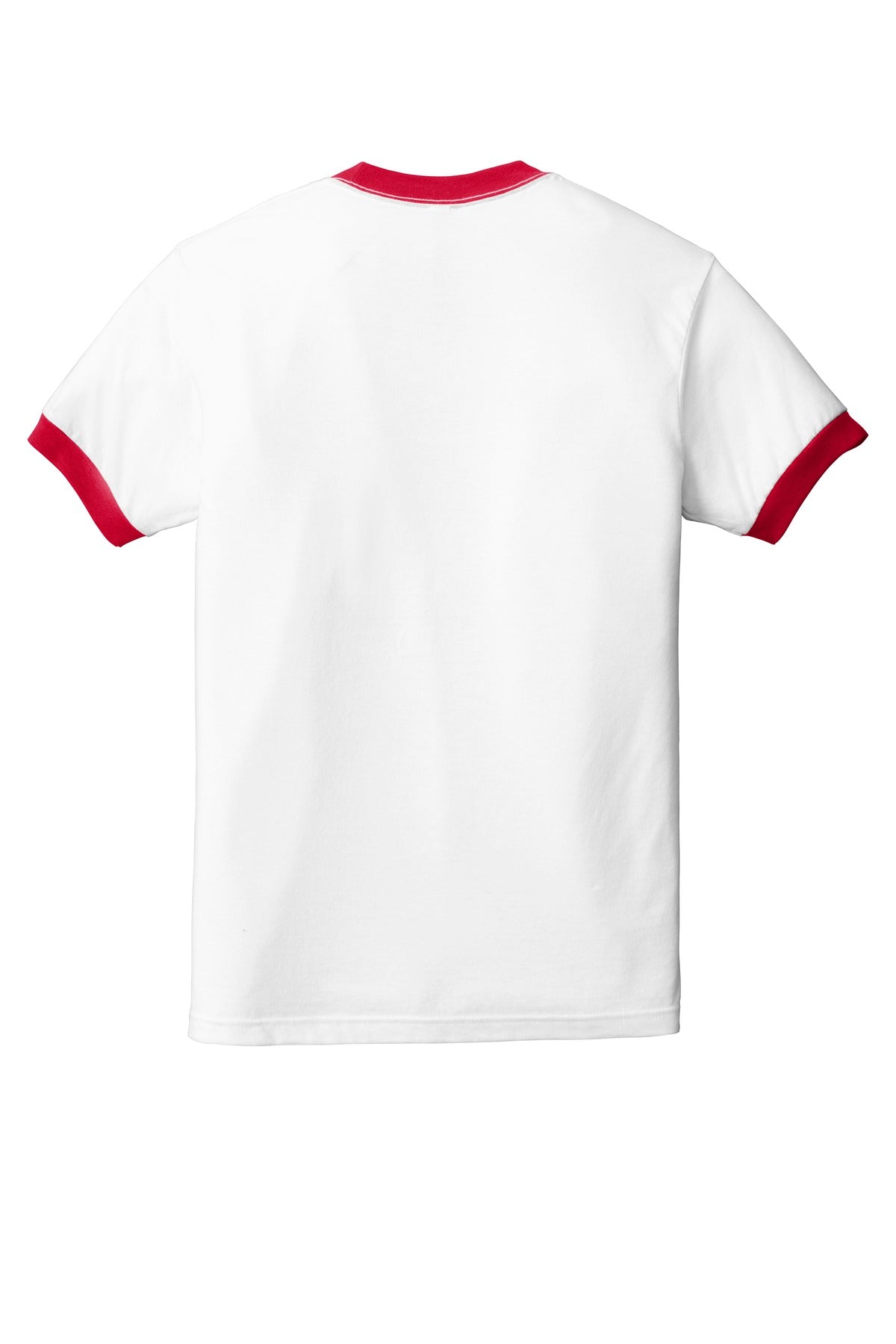 American Apparel Fine Jersey Ringer T-Shirt. 2410W