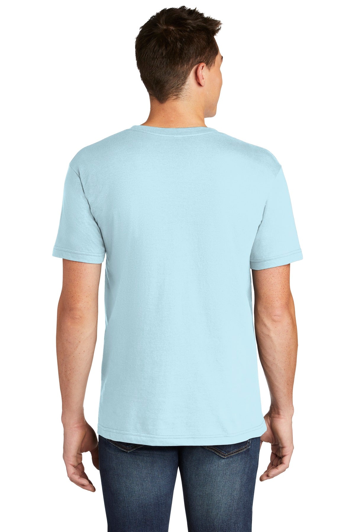 American Apparel Fine Jersey V-Neck T-Shirt. 2456W