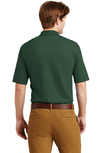Jerzees -SpotShield™ 5.4-Ounce Jersey Knit Sport Shirt with Pocket. 436MP