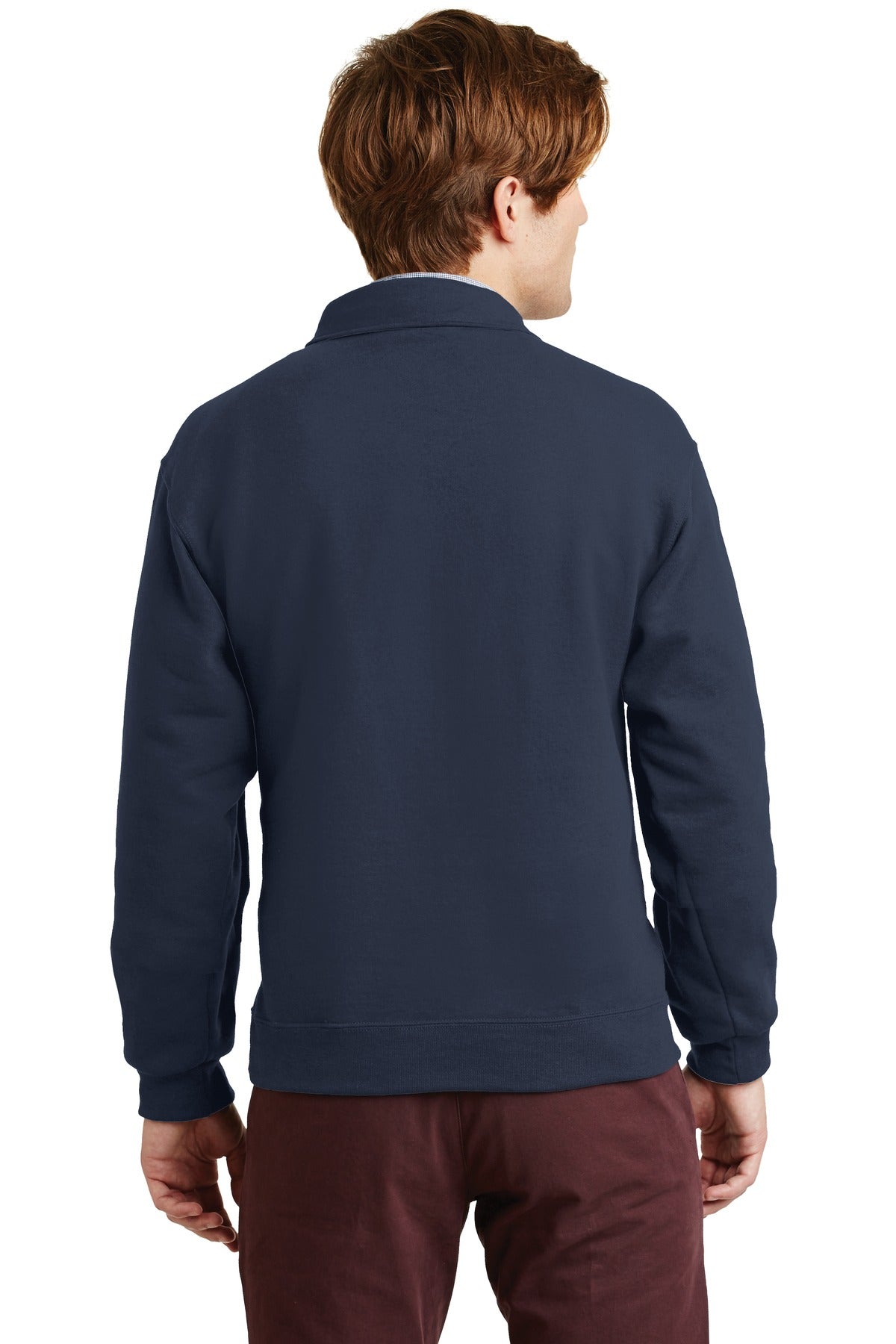 Jerzees Super Sweats NuBlend - 1/4-Zip Sweatshirt with Cadet Collar. 4528M