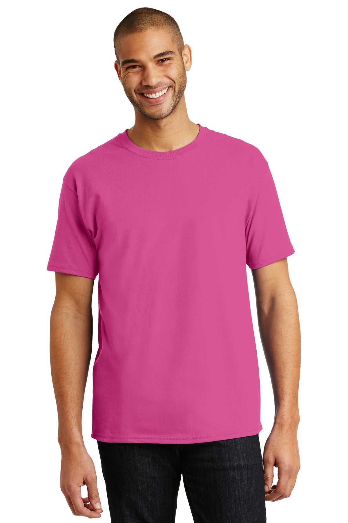 Hanes - Authentic 100% Cotton T-Shirt. 5250