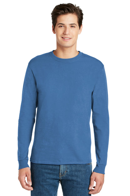 Hanes - Authentic 100% Cotton Long Sleeve T-Shirt. 5586