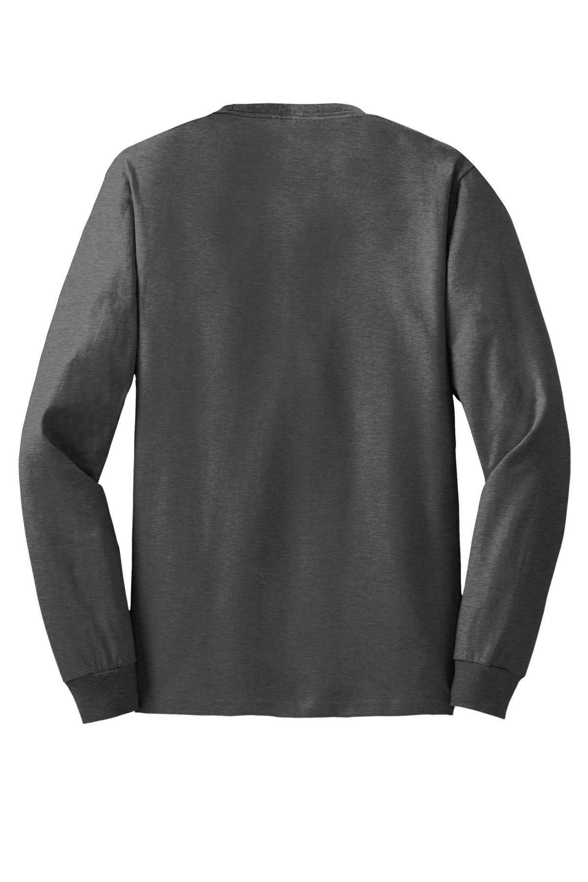 Hanes - Authentic 100% Cotton Long Sleeve T-Shirt. 5586