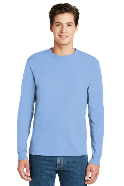 Hanes - Authentic 100% Cotton Long Sleeve T-Shirt. 5586