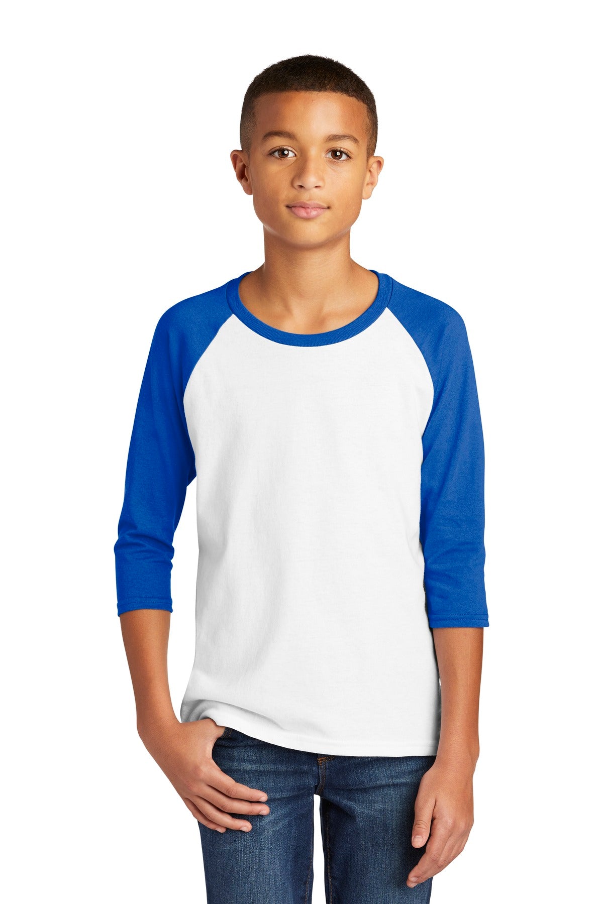 Gildan Heavy Cotton ™ Youth 3/4-Sleeve Raglan T-Shirt. 5700B