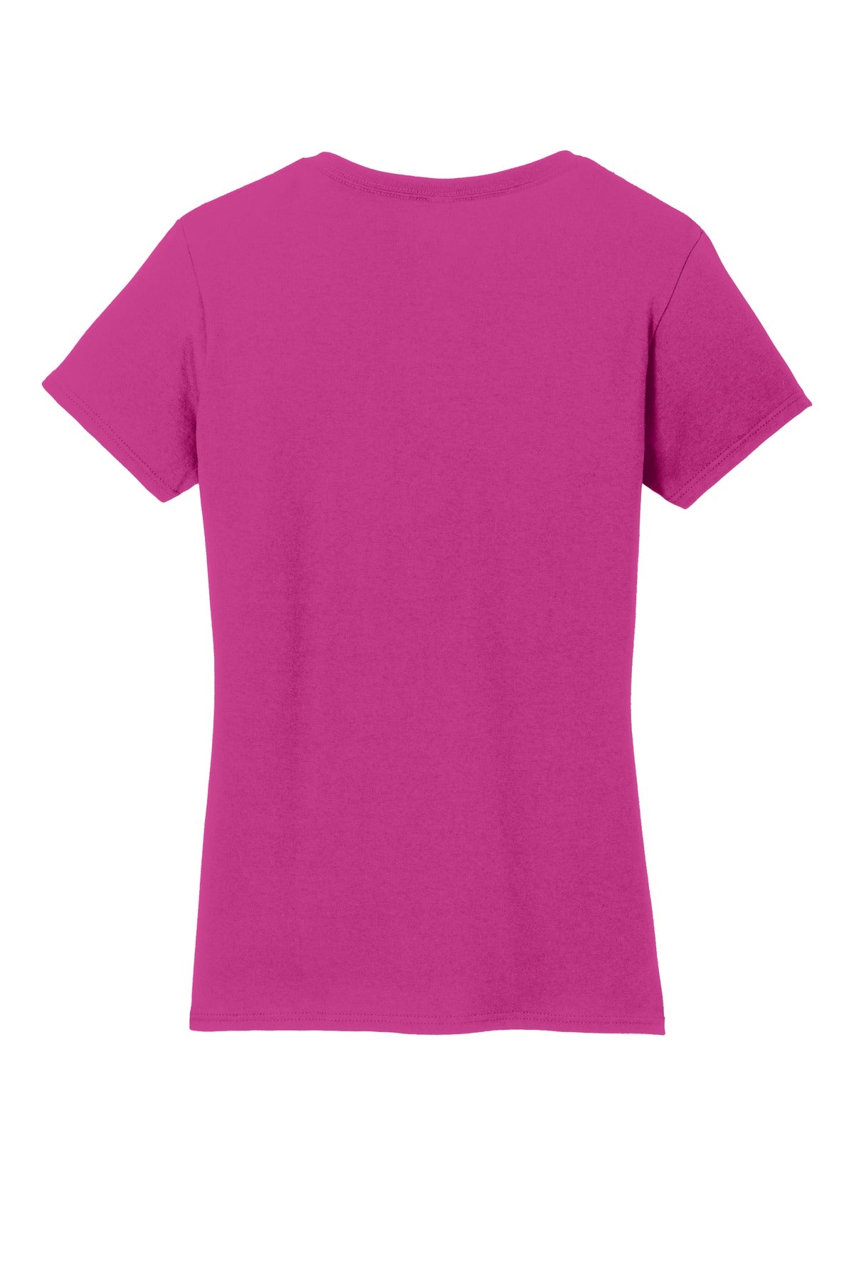 Gildan Ladies Heavy Cotton™ 100% Cotton V-Neck T-Shirt. 5V00L