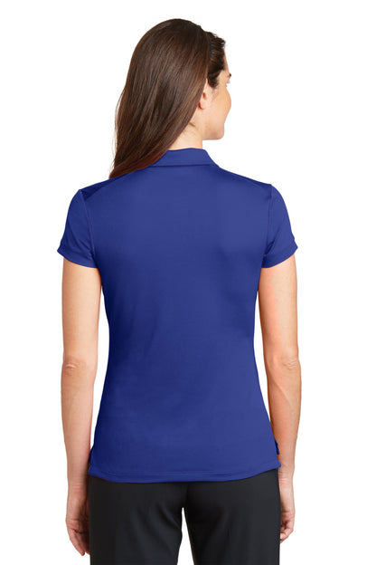 Nike Ladies Dri-FIT Solid Icon Pique Modern Fit Polo. 746100