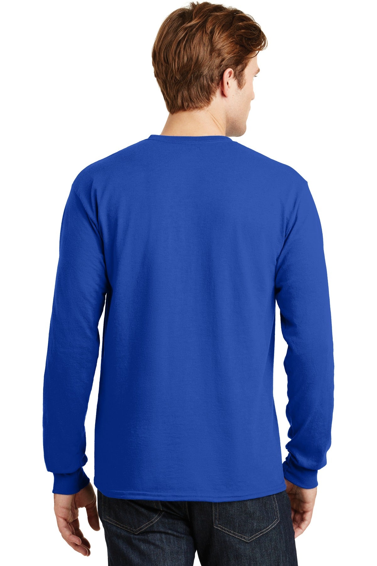 Gildan - DryBlend 50 Cotton/50 Poly Long Sleeve T-Shirt. 8400