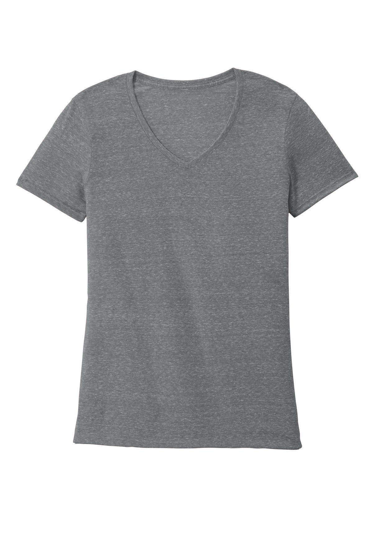 Jerzees Ladies Snow Heather Jersey V-Neck T-Shirt 88WV