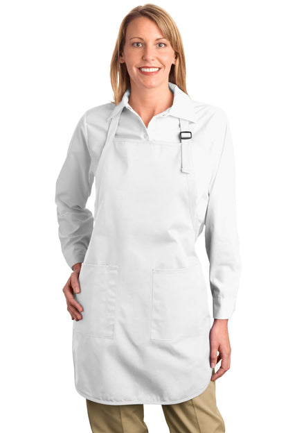 Port Authority Full-Length Apron with Pockets. A500