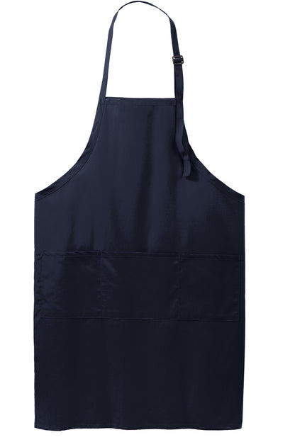 Port Authority Easy Care Extra Long Bib Apron with Stain Release. A700