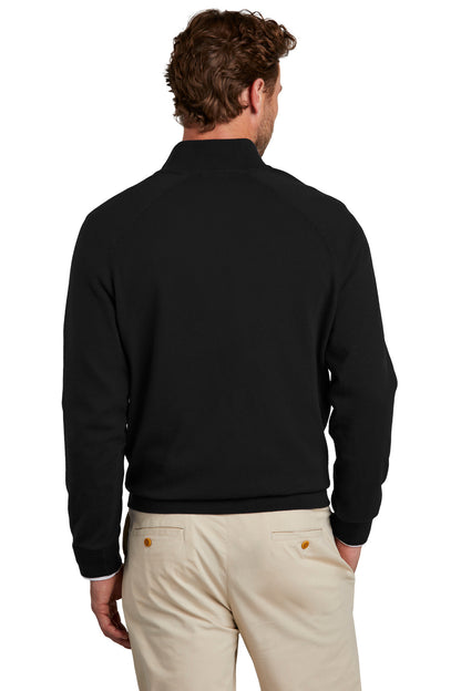 Brooks Brothers Cotton Stretch 1/4-Zip Sweater BB18402