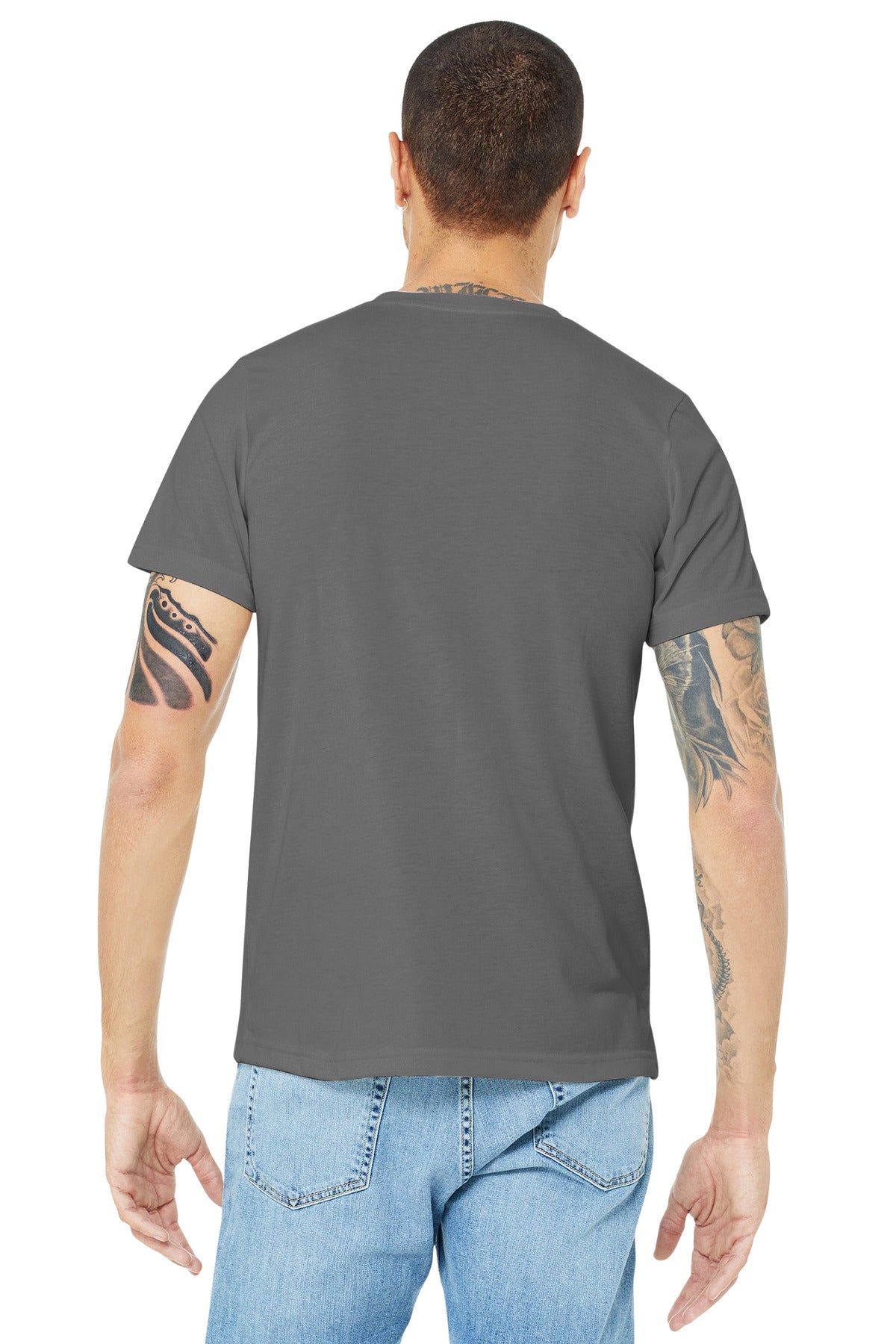 BELLA+CANVAS Unisex Made In The USA Jersey Short Sleeve Tee. BC3001U
