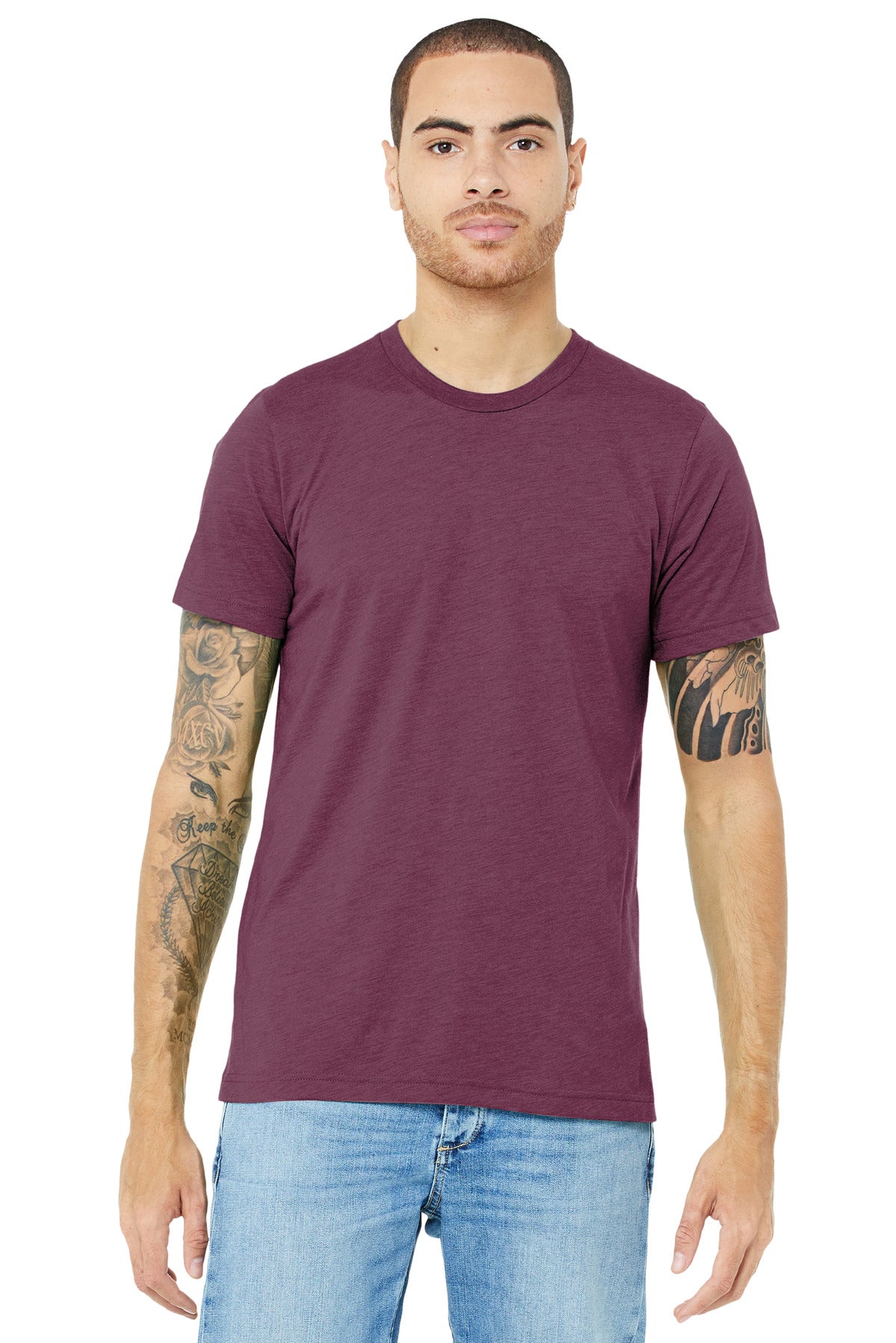 BELLA+CANVAS Unisex Triblend Short Sleeve Tee. BC3413