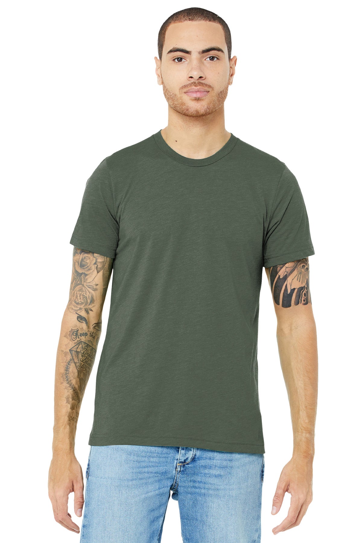 BELLA+CANVAS Unisex Triblend Short Sleeve Tee. BC3413