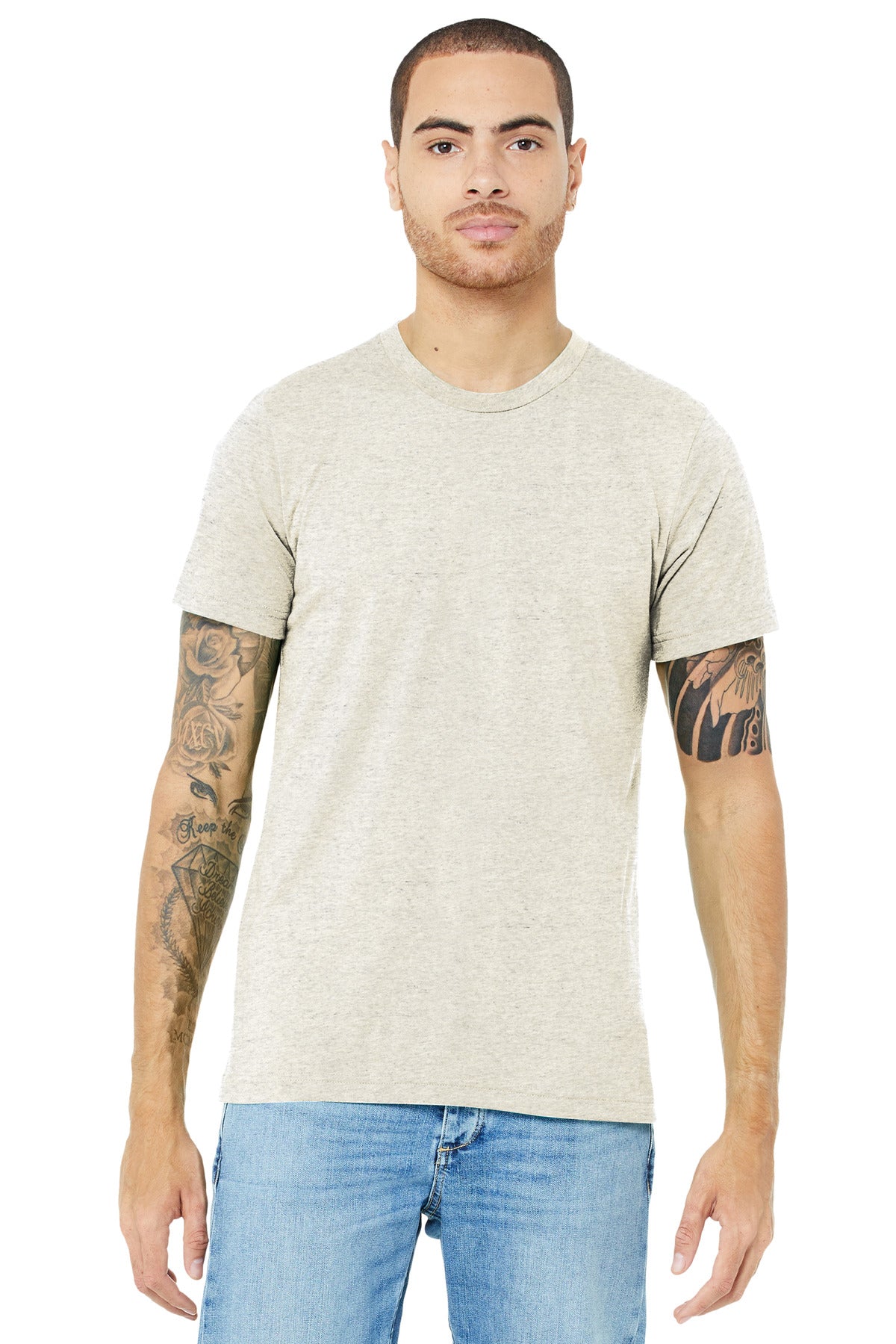 BELLA+CANVAS Unisex Triblend Short Sleeve Tee. BC3413