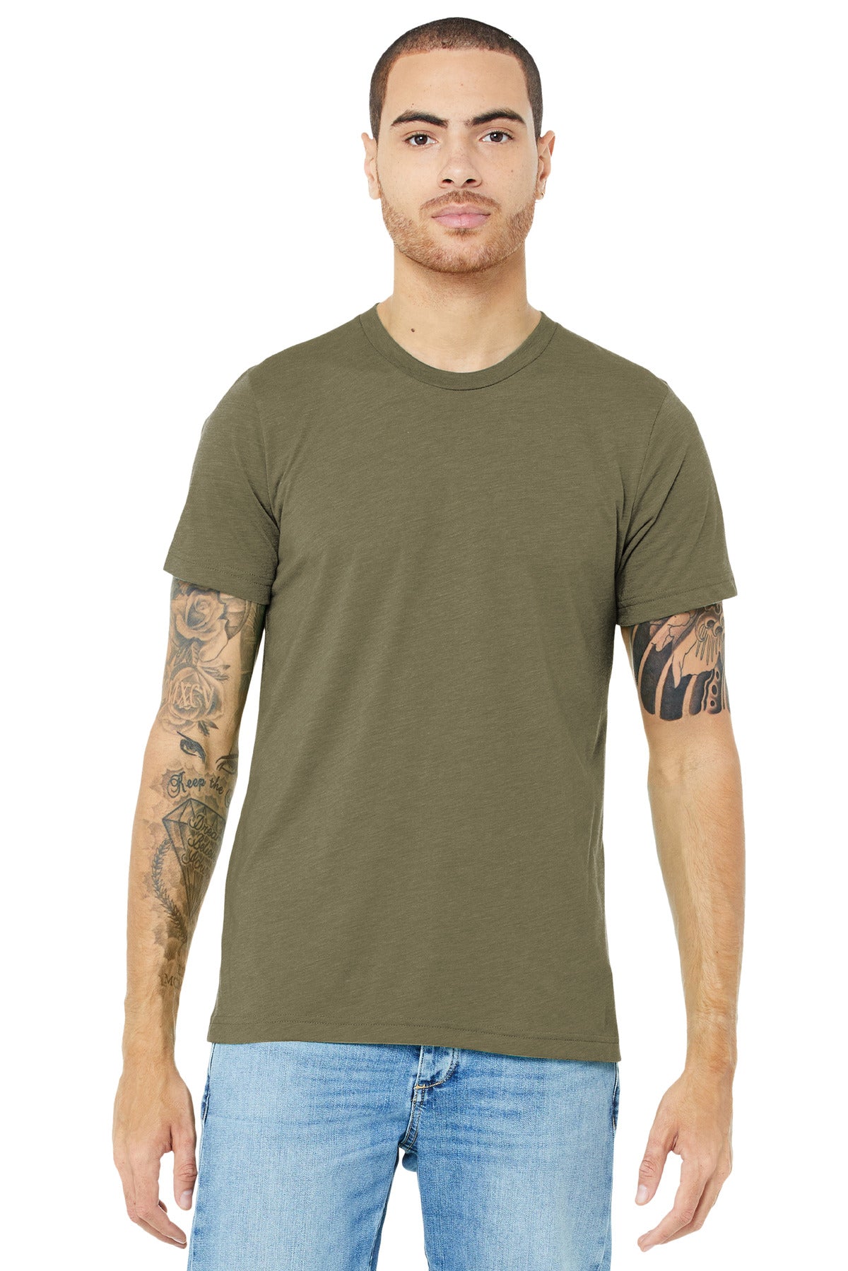 BELLA+CANVAS Unisex Triblend Short Sleeve Tee. BC3413