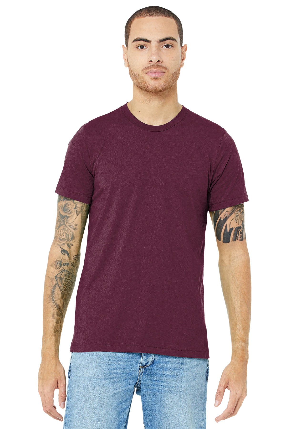 BELLA+CANVAS Unisex Triblend Short Sleeve Tee. BC3413