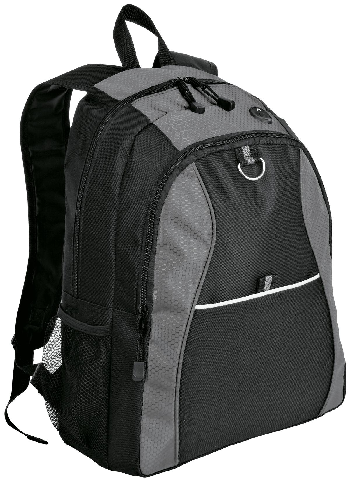 Port Authority Contrast Honeycomb Backpack. BG1020