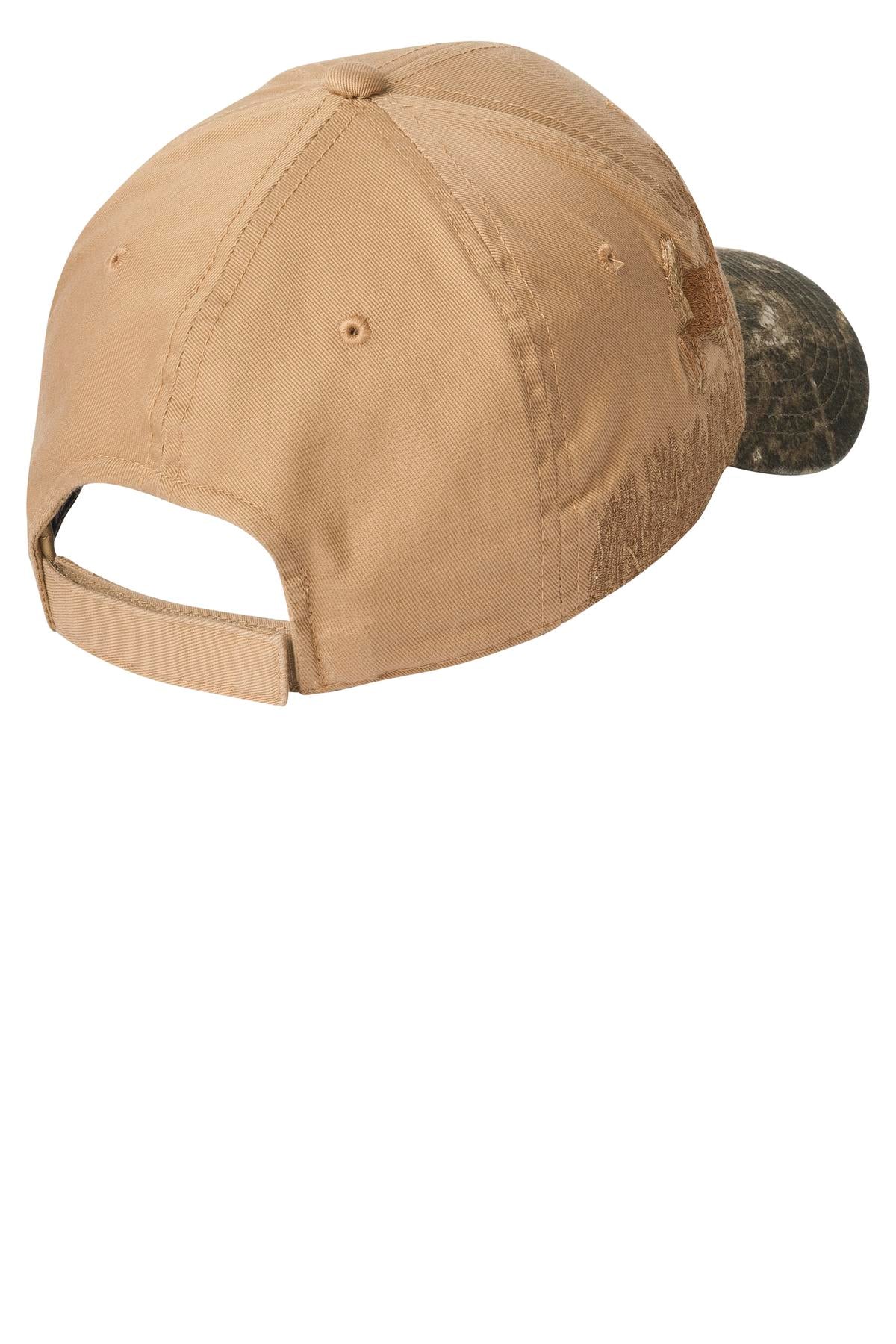 Port Authority Embroidered Camouflage Cap. C820