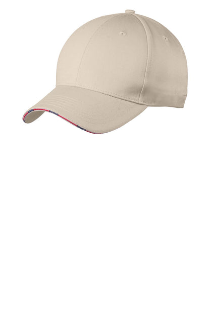 Port Authority Americana Flag Sandwich Cap. C829