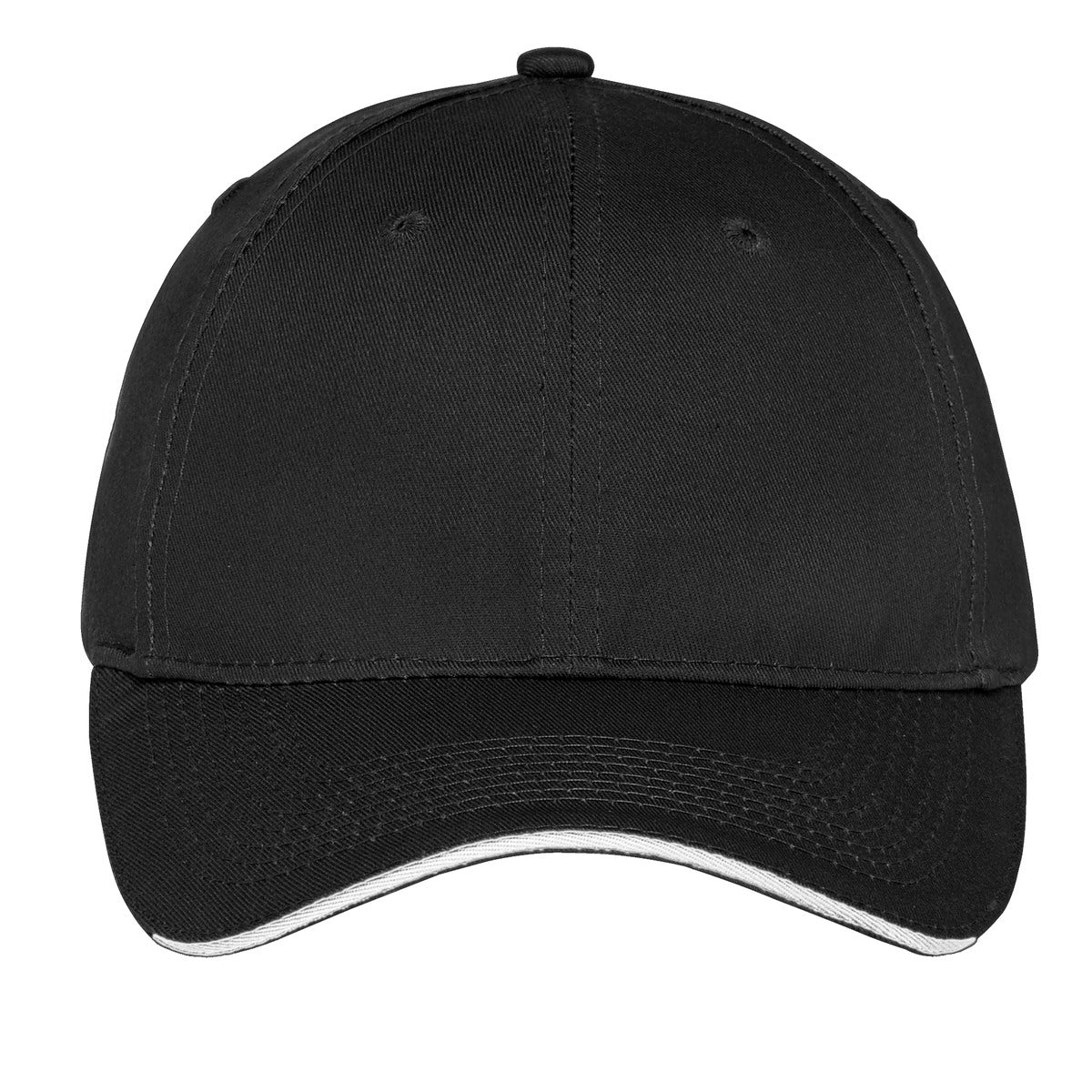 Port & Company Unstructured Sandwich Bill Cap. C919