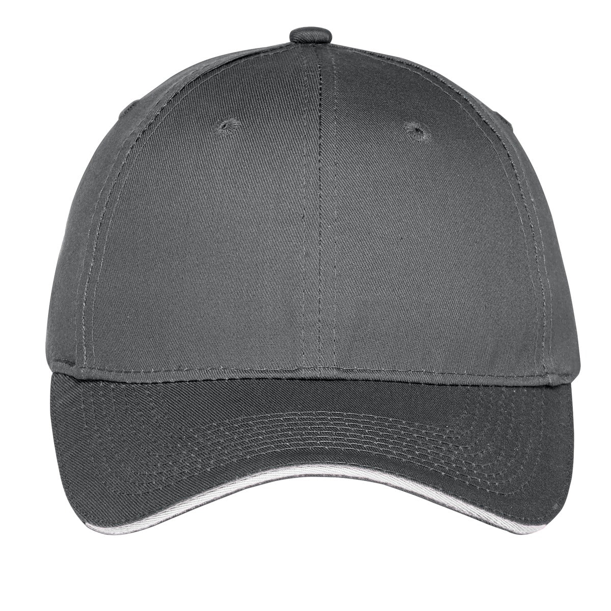 Port & Company Unstructured Sandwich Bill Cap. C919