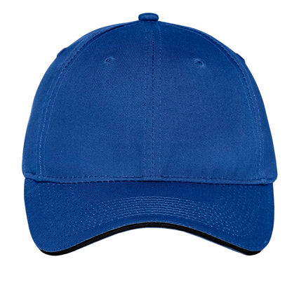 Port & Company Unstructured Sandwich Bill Cap. C919
