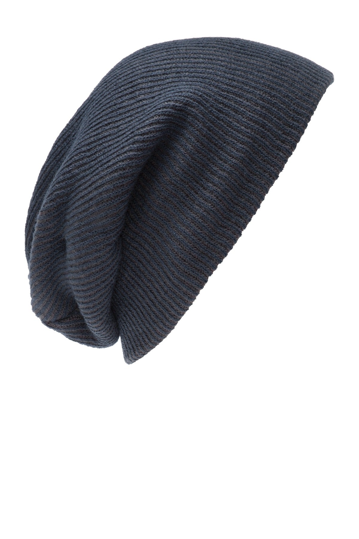Port Authority Rib Knit Slouch Beanie. C935
