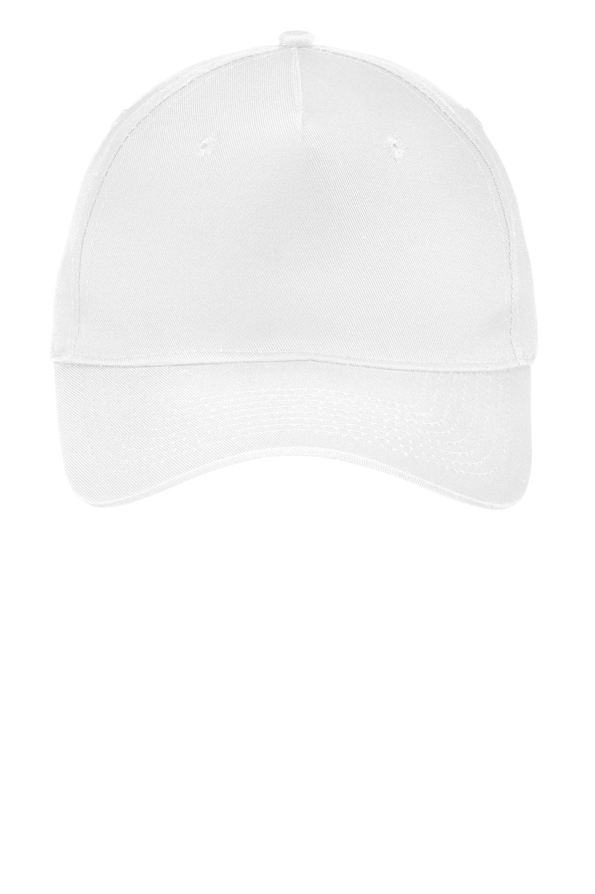 Port & Company®Five-Panel Twill Cap. CP86
