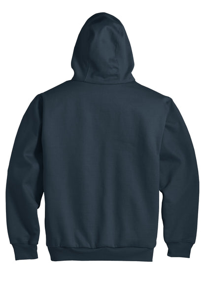 CornerStone - Heavyweight Full-Zip Hooded Sweatshirt with Thermal Lining. CS620