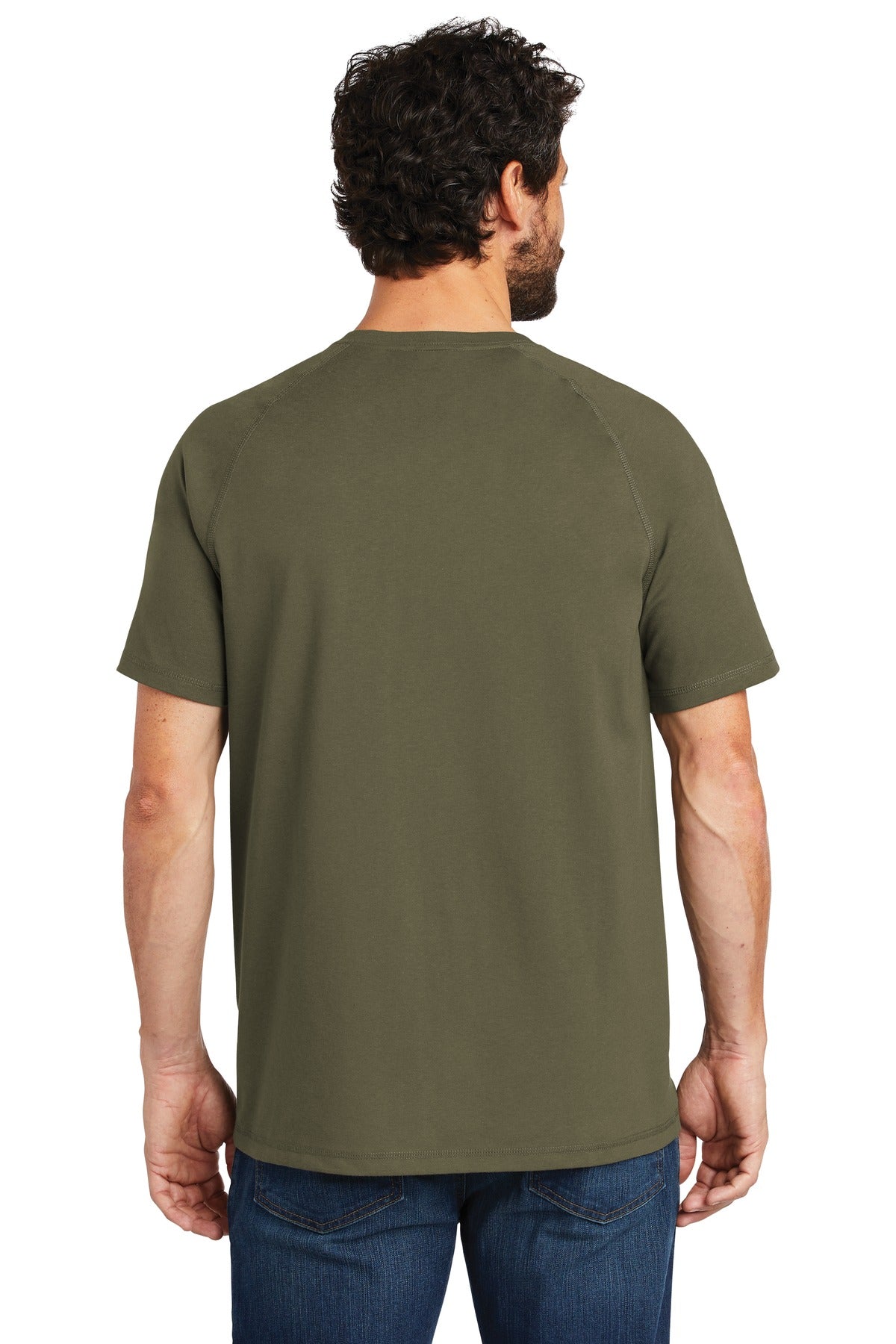 Carhartt Force Cotton Delmont Short Sleeve T-Shirt. CT100410