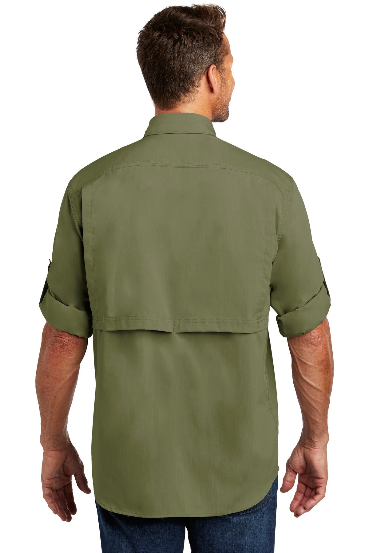 Carhartt Force Ridgefield Solid Long Sleeve Shirt. CT102418