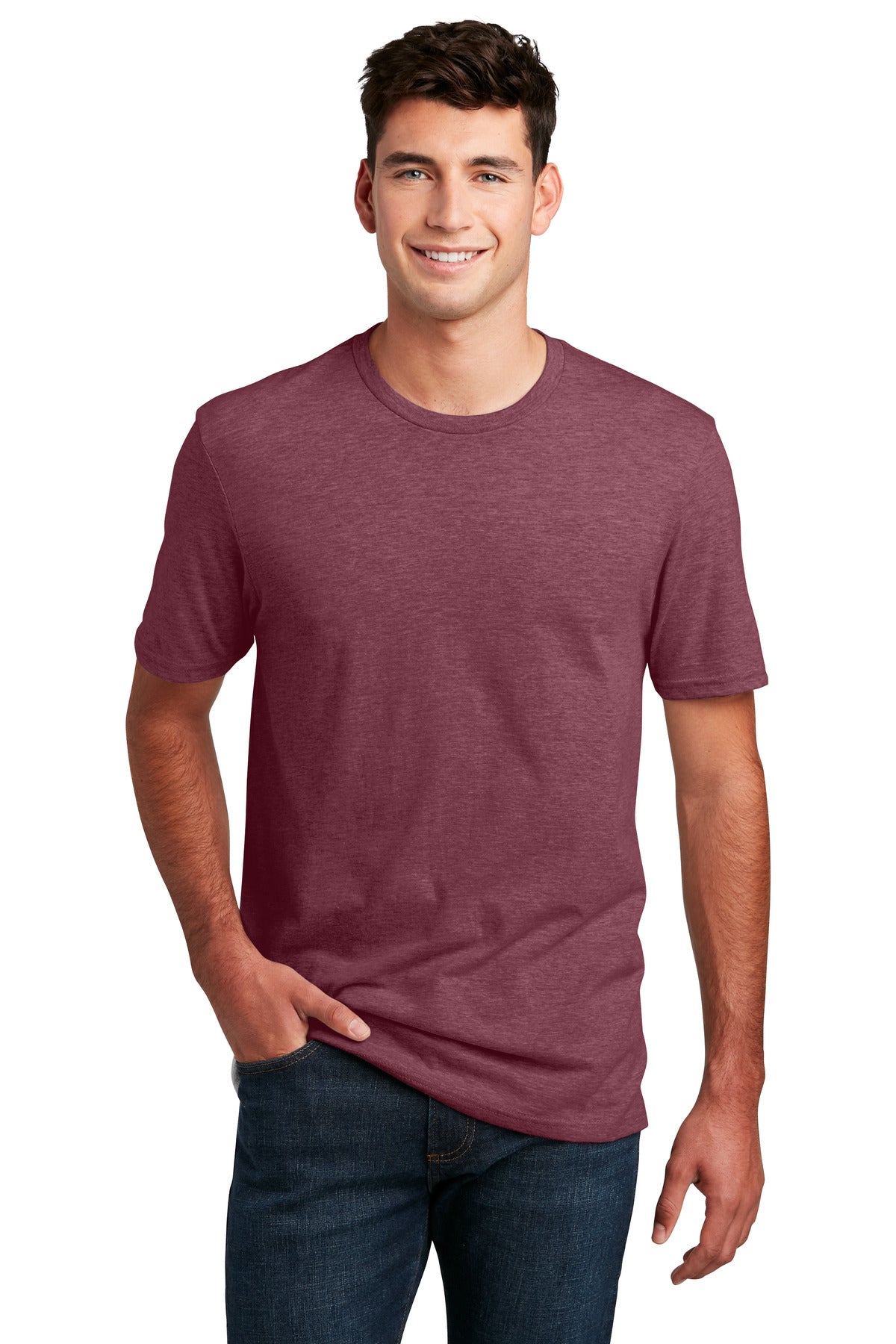District Perfect Blend CVC Tee. DM108