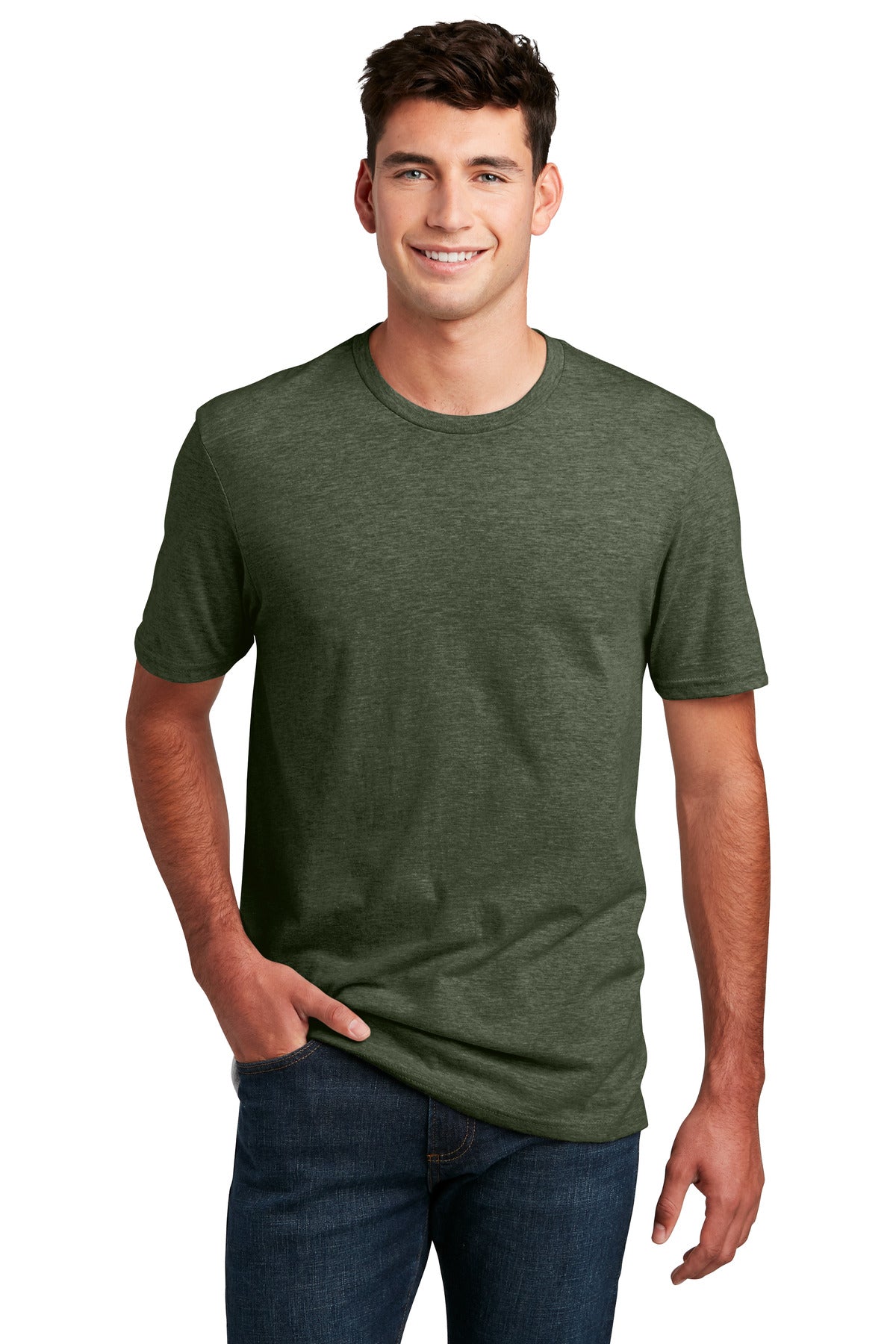 District Perfect Blend CVC Tee. DM108