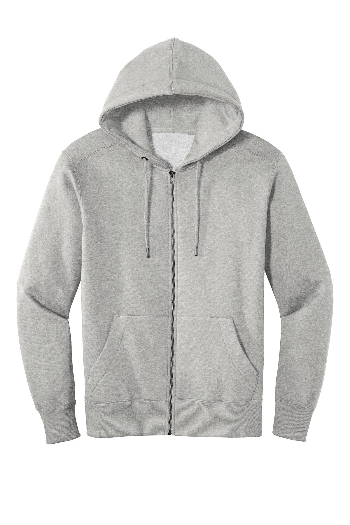 District Perfect Weight Fleece Full-Zip Hoodie DT1103