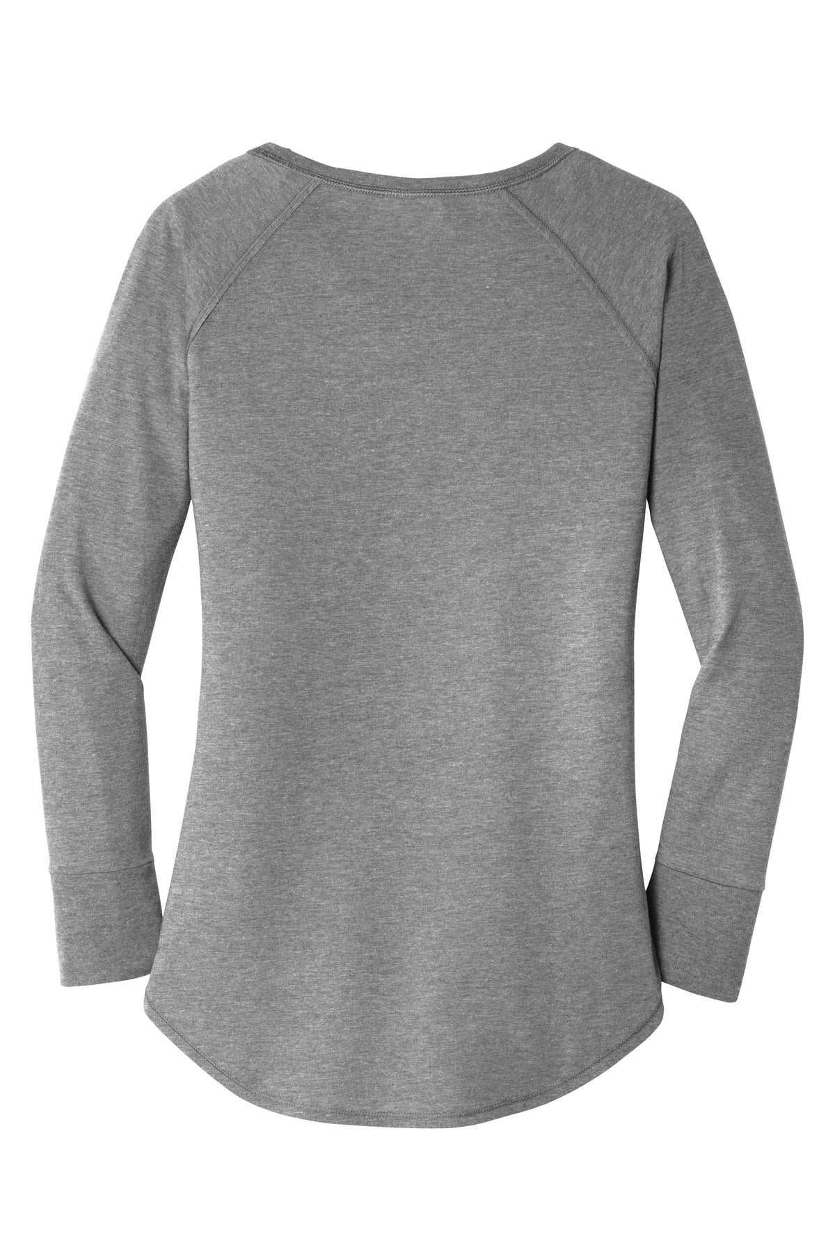 District Women's Perfect Tri Long Sleeve Tunic Tee. DT132L