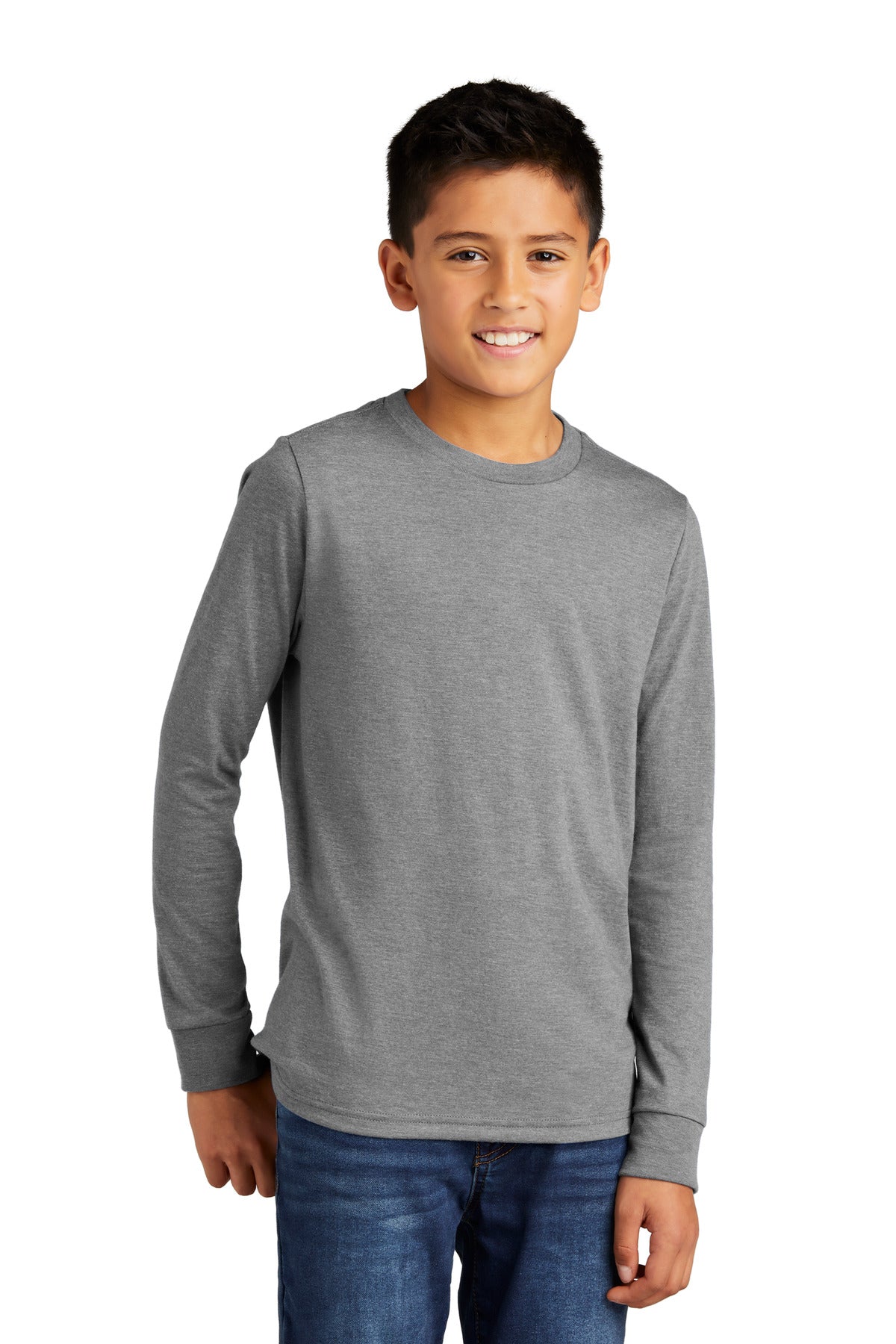 District Youth Perfect Tri Long Sleeve Tee DT132Y