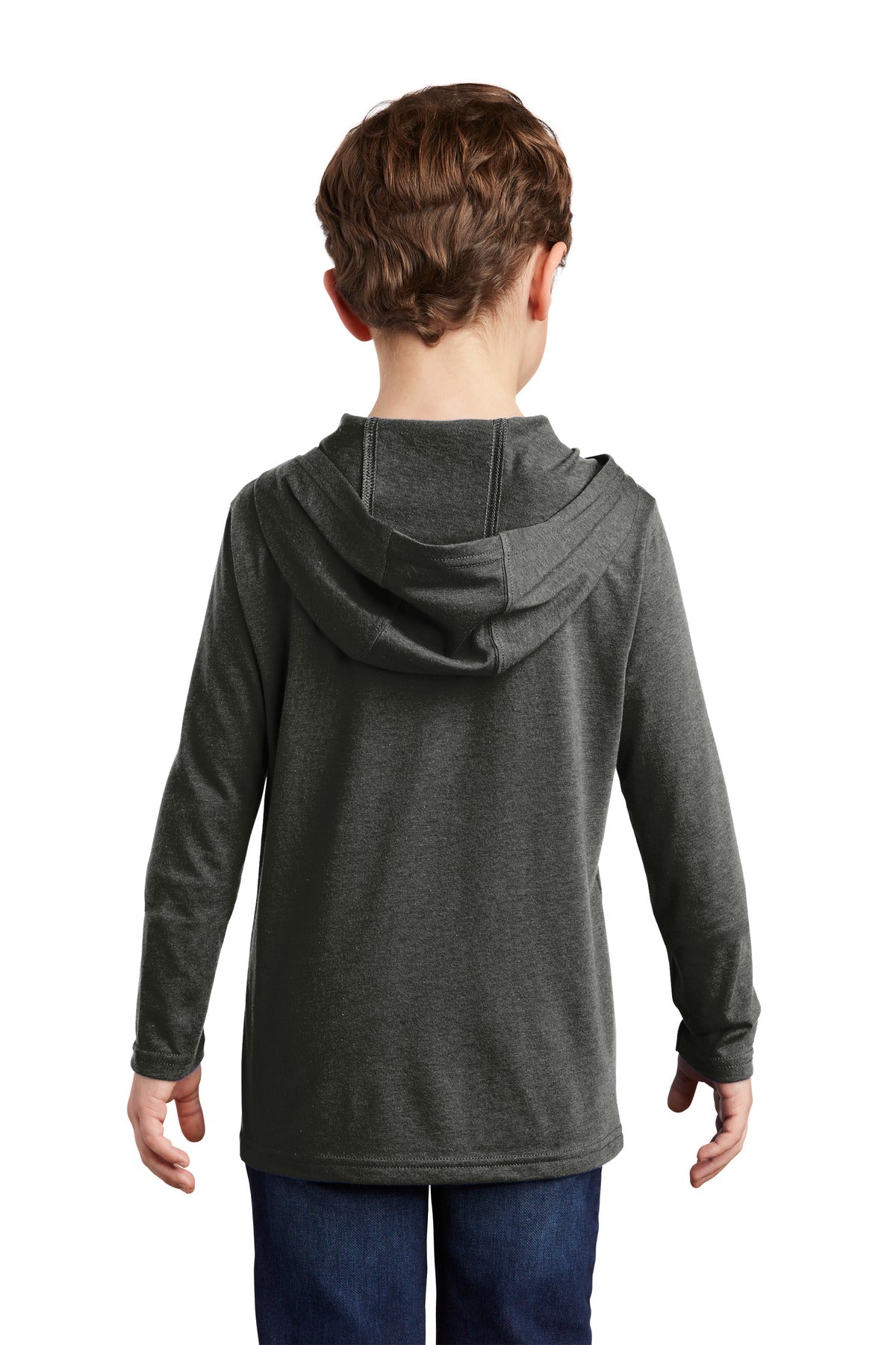District Youth Perfect Tri Long Sleeve Hoodie DT139Y