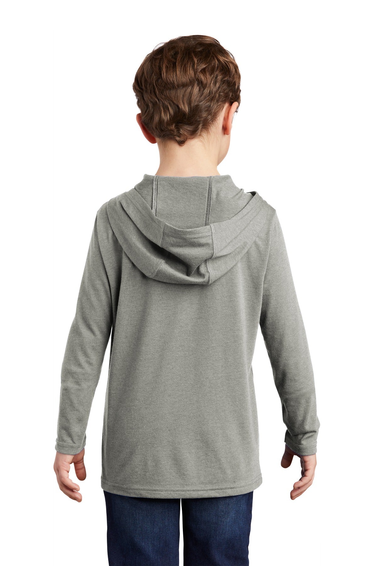 District Youth Perfect Tri Long Sleeve Hoodie DT139Y