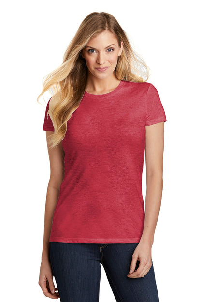 District Women's Fitted Perfect Tri Tee. DT155
