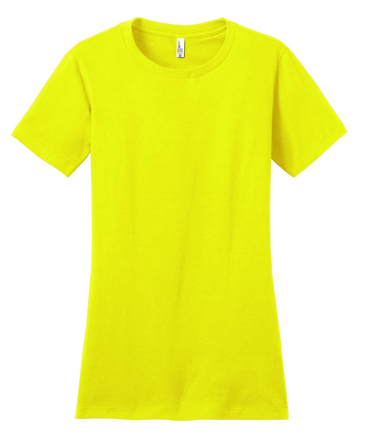 District Women's Fitted The Concert Tee DT5001